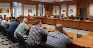 Συνάντηση Δημάρχου Λεβαδέων με τους προέδρους των Δημοτικών και Τοπικών Κοινοτήτων
