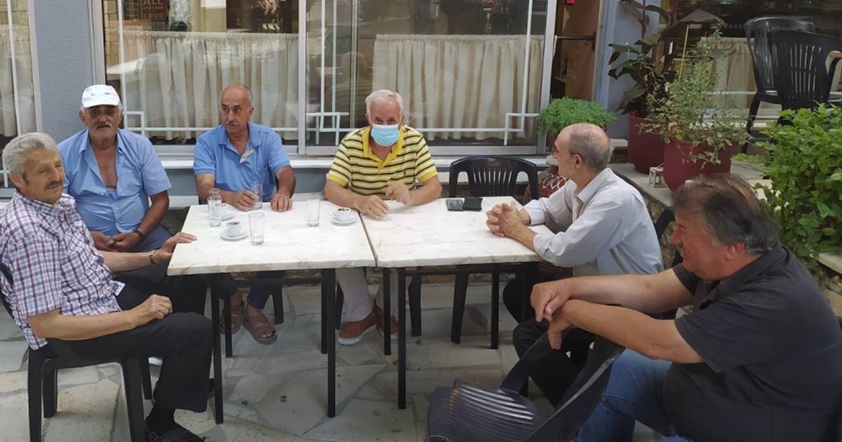 Περιοδεία του Βαγγέλη Αποστόλου στη Κύμη