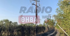 Βραχυκύκλωμα σε κολώνα της ΔΕΗ προκάλεσε φωτιά έξω από την Θήβα
