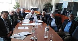Συνάντηση Δημάρχων με τον Διευθύνοντα Σύμβουλο της ΤΡΑΙΝΟΣΕ κ. Φίλιππο Τσαλίδη Συνάντηση Δημάρχων με τον Διευθύνοντα Σύμβουλο της ΤΡΑΙΝΟΣΕ κ. Φίλιππο Τσαλίδη