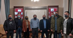 Συνάντηση με τον Αθ. Καρακάντζα είχε η Ε.ΑΣ.Υ.Φθιώτιδας