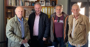 Συνάντηση Κοτρωνιά με εκπροσώπους της Τ.Κ. Καστρίου Μακρακώμης και αγροτών της Αν. Βίστριζας
