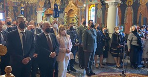 Με λαμπρότητα τιμήθηκε ο πολιούχος της Θήβας, Αγιος Ιωάννης Καλοκτένης