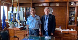 Συνάντηση με τον Αρχηγό της ΕΛ.ΑΣ. είχε ο Γιώργος Κοτρωνιάς