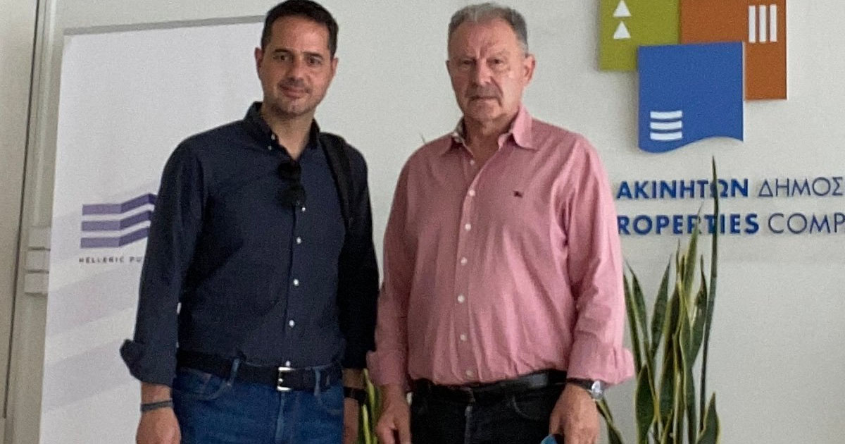Συνάντηση του Γιώργου Κοτρωνιά με τον Αντιδήμαρχο Λαμιέων