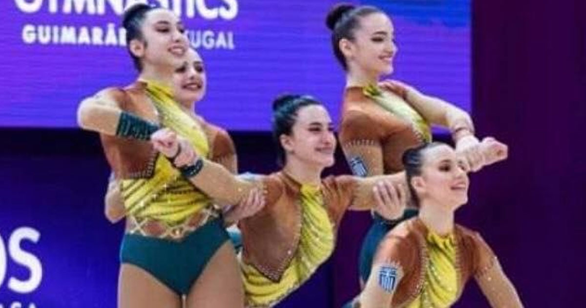 Αξιοθαύμαστη η προσπάθεια της Εθνικής Ομάδας στην Αεροβική - Συμμετείχε και αθλήτρια του Α.Κ.Ο.Λιβαδειάς