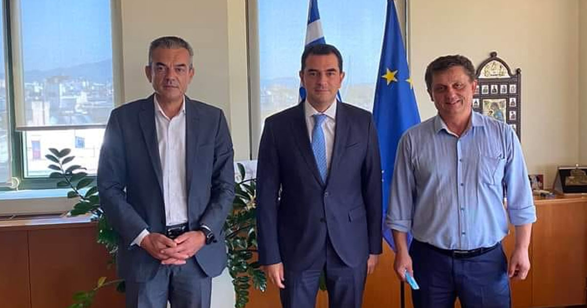 Συνάντηση Αναστασίου - Ντασιώτη με τον Υπουργό Περιβάλλοντος και Ενέργειας για το ΧΥΤΑ Θήβας