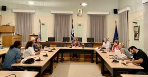 Σύσκεψη στο Δ. Χαλκιδέων για το πρόβλημα στην οροφή του 1ου Δημοτικού Σχολείου Νέας Αρτάκης