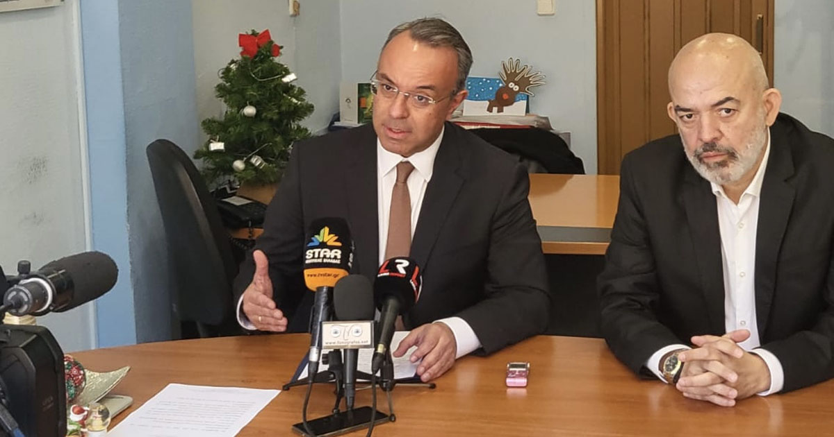 Ενημέρωση Σταϊκούρα για 3 βαρυσήμαντα έργα στον Αγ. Κωνσταντίνο