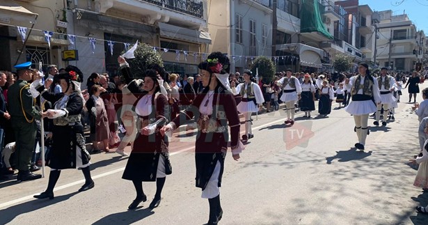 Με λαμπρότητα εορτάστηκε η 25η Μαρτίου στο Δήμο Θηβαίων - Ζήτω η Ελλάδα, ζήτω το Έθνος (Βίντεο-Φωτό)