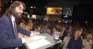 Με πλήθος κόσμου έγιναν τα εγκαίνια του εκλογικού κέντρου του συνδυασμού «Συμφωνία Προοπτικής»