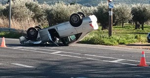 ΠΕΟ Λιβαδειάς Θήβας: Δύο τροχαία σχεδόν την ίδια ώρα στον ίδιο δρόμο