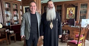 Συνάντηση του Δημάρχου Λεβαδέων με τον Μητροπολίτη Συμεών