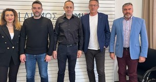 Συνάντηση Δημάρχου Λαμιέων με τον Ευρωβουλευτή ΣΥΡΙΖΑ-ΠΣ Κώστα Αρβανίτη