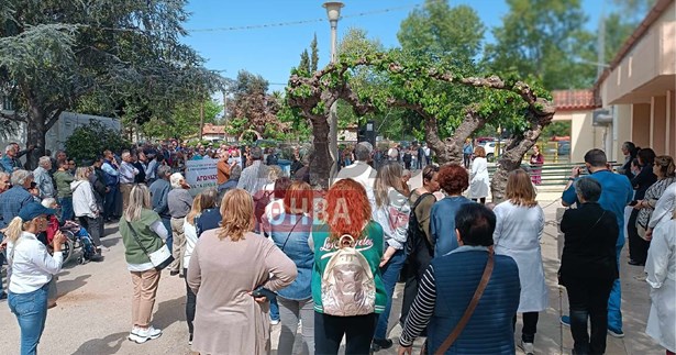 ΟΧΙ στις μετακινήσεις γιατρών - Μαζικό συλλαλητήριο στο Κ.Υ. Αλιάρτου