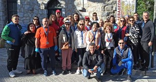 Με επιτυχία πραγματοποιήθηκε η δράση καθαρισμού της ευρύτερης περιοχής της Κρύας