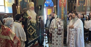 Εορτή Αγίου Λαζάρου και Βαΐων στη Βοιωτία