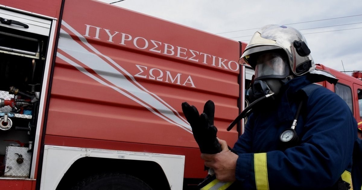 Φωτιά στην Αγία Τριάδα Λιβαδειάς