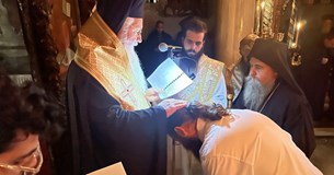 Αγρυπνία Αγίου Πορφυρίου στη Λιβαδειά και Ρασοφορία Μοναχού στην Ιερά Μονή Μακαριωτίσσης Αγρυπνία Αγίου Πορφυρίου στη Λιβαδειά και Ρασοφορία Μοναχού στην Ιερά Μονή Μακαριωτίσσης