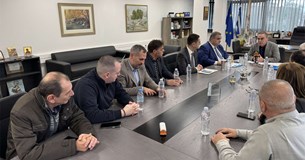 Με τον Υφυπουργό Εσωτερικών Βασίλη Σπανάκη συναντήθηκε ο Δήμαρχος Λεβαδέων Με τον Υφυπουργό Εσωτερικών Βασίλη Σπανάκη συναντήθηκε ο Δήμαρχος Λεβαδέων