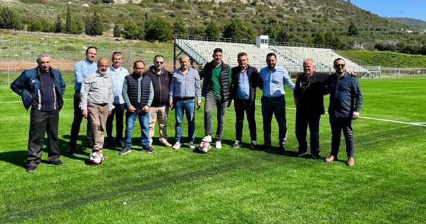 Συνθετικός χλοοτάπητας τοποθετήθηκε στο Ενωσιακό Γήπεδο της Ε.Π.Σ. Εύβοιας
