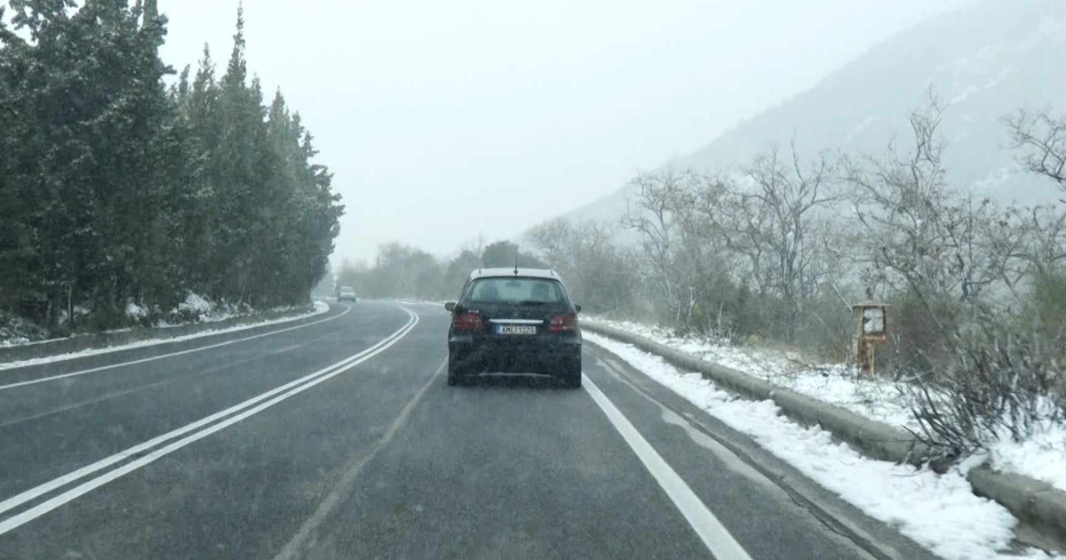 Ο Ουκρανικός χιονιάς στη Βοιωτία