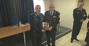 Επίσκεψη του Γενικού Επιθεωρητή Αστυνομίας Νοτίου Ελλάδας στη Στερεά Ελλάδα