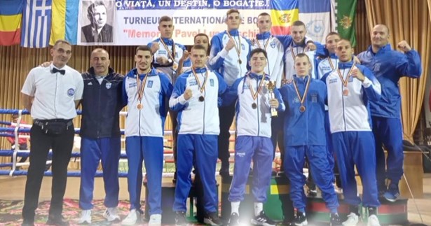 10 μετάλλια κατέκτησε η Εθνική ομάδα στο διεθνές τουρνουά Πυγμαχίας «Pavel Luscevschil Memorial 2025»