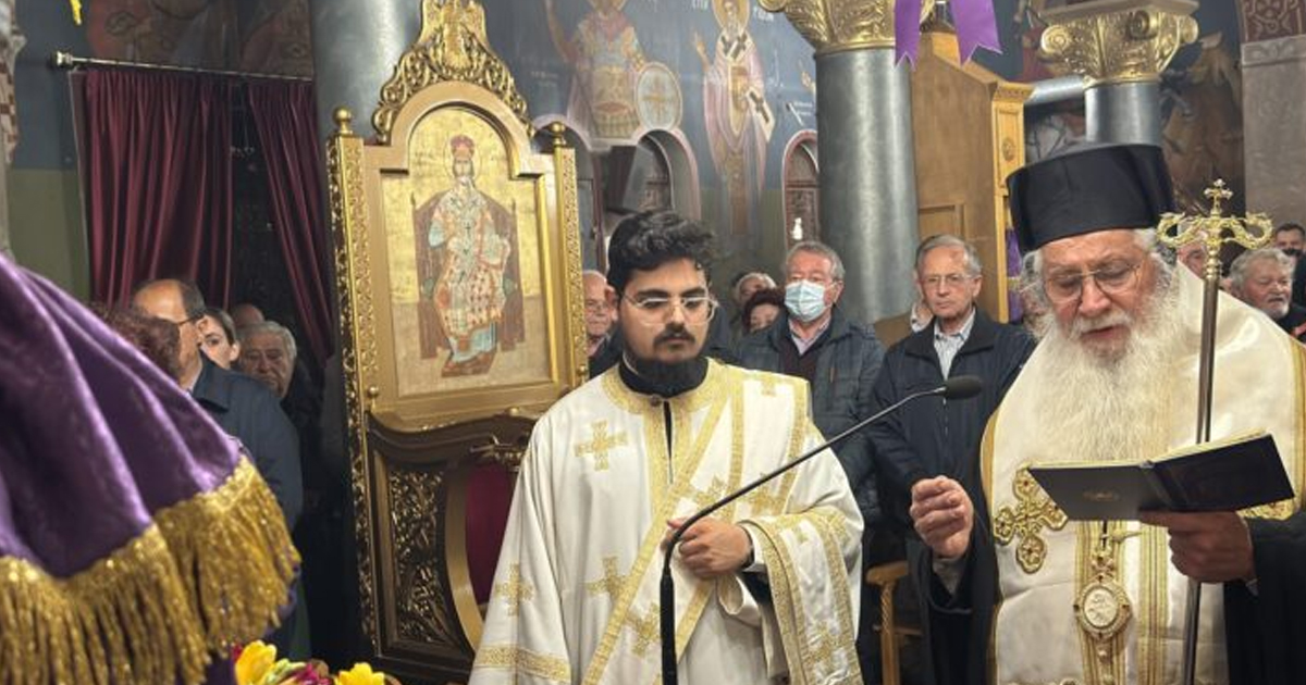 Λειτουργική δραστηριότητα Σεβασμιωτάτου Μητροπολίτου Γεωργίου