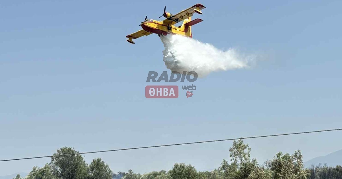 Ξέσπασε φωτιά στα Δερβενοχώρα - Τεράστια η κινητοποίηση της πυροσβεστικής