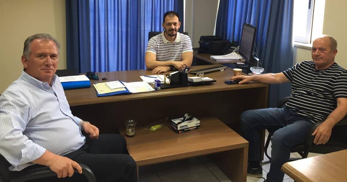 Συναντήσεις εργασίας του Γιώργου Μουλκιώτη με ΔΕΔΔΗΕ Θήβας και Λιβαδειάς