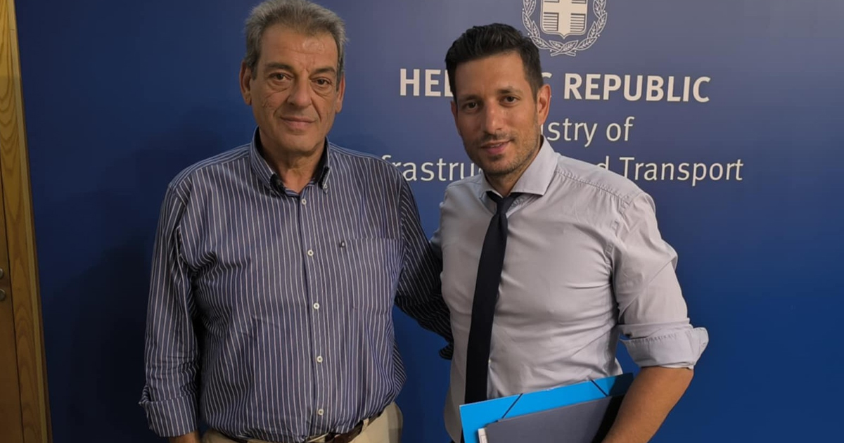 Τον Αν. Υπουργό Μεταφορών συνάντησε ο Δήμαρχος Ορχομενού για το κλείσιμο εκδοτηρίων στον Σταθμό Λιβαδειάς