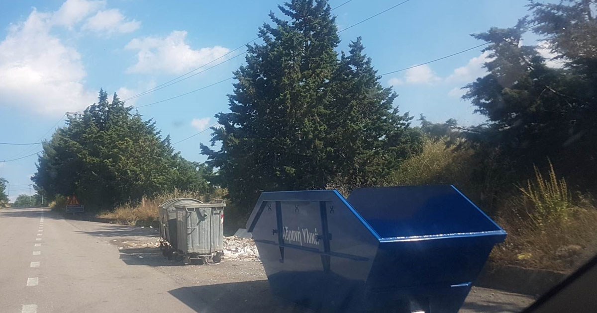 Καθαρισμός αδρανών υλικών στο Δήμο ΔΑΑ