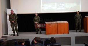 Ενημέρωση στη Θήβα για τις στρατιωτικές σχολές από το ΚΕΠΒ-ΚΕΝ Θήβας