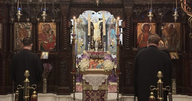 Ακολουθία της Γ΄ Στάση Χαιρετισμών στον Ιερό Ναό Αγίου Νικολάου του Νέου Θηβών
