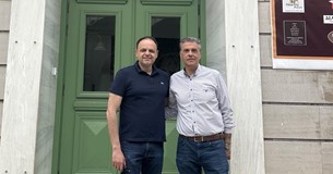 Επίσκεψη του Προέδρου του Επιμελητηρίου Κορινθίας και Οικονομικού Επόπτη της Κεντρικής Ένωσης Επιμελητηρίων Ελλάδος στη Βοιωτία