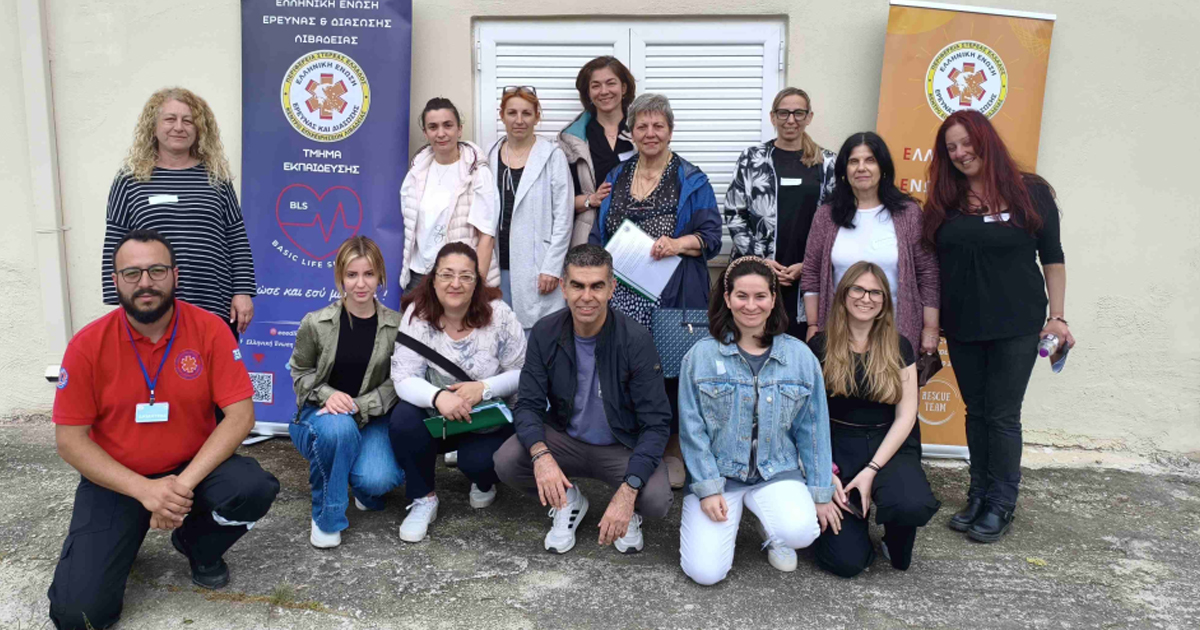 Επιτυχής δράση πιστοποίησης Πρώτων Βοηθειών στον Δήμο ΔΑΑ