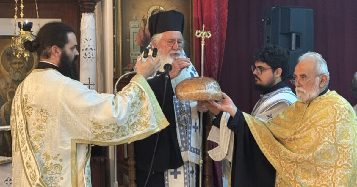 Εσπερινός στο Παρεκκλήσιο του Τιμίου Προδρόμου Πλαταιών