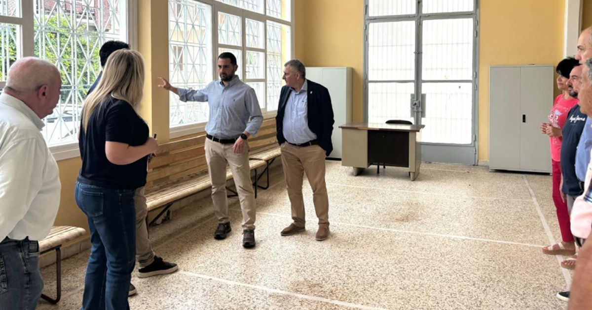 Ολοκληρώθηκε το έργο στην Πλατάνα και προχωρούν οι αποκαταστάσεις Ειρηνοδικείου, Μυλωνοπούλειου και Δημοτικού Σχολείου Κύμης