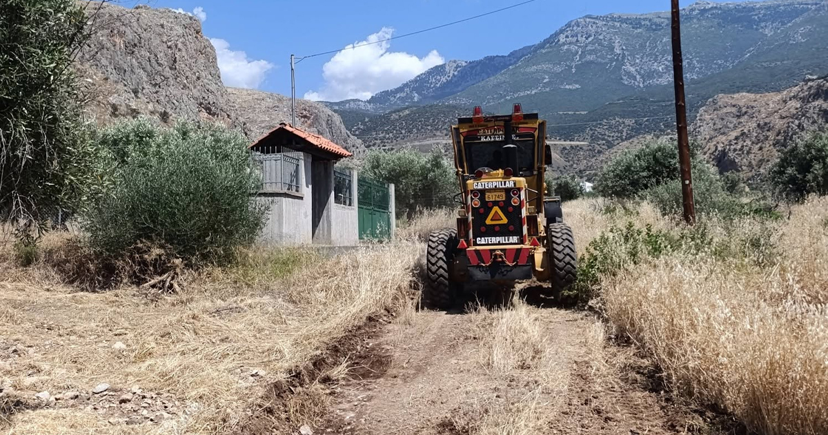 Ολοκληρώθηκαν οι εργασίες αγροτικής οδοποιίας σε Χώστια και Σαράντι