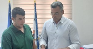 Ο Σπύρος Χατζηχρονόγλου ορκίστηκε ο νέος Δημοτικός Σύμβουλος του Δήμου Θηβαίων
