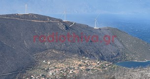 Εικόνες βιβλικής καταστροφής από την πυρκαγιά στον Αγιο Βασίλη και στο Καλαμάκι Εικόνες βιβλικής καταστροφής από την πυρκαγιά στον Αγιο Βασίλη και στο Καλαμάκι