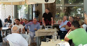 Στις πυρόπληκτες περιοχές της Βοιωτίας ο Νίκος Ανδρουλάκης - Επισκέφθηκε Ξηρονομή και Δομβραίνα