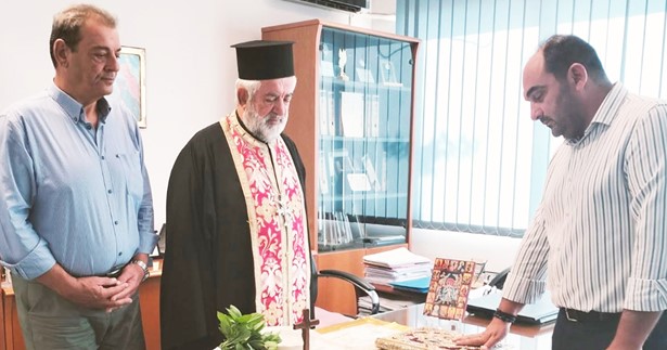 Ορκωμοσία Βασίλη Δελιανίδη ως νέου Δημοτικού Συμβούλου στον Δήμο Ορχομενού