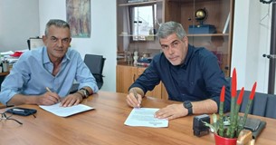 Υπογράφηκε η σύμβαση για την ασφαλτόστρωση του δρόμου προς την Ιερά Μονή Σαγματά