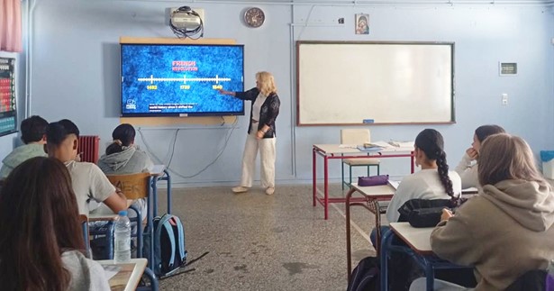 Εκπαιδευτικοί από Βέλγιο και Τουρκία στο 2ο Ημερήσιο Πινδάρειο Γυμνάσιο Θήβας μέσω Erasmus+