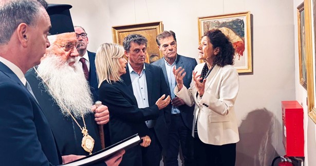 Μια σπουδαία μέρα για τη Λιβαδειά και τη Βοιωτία - Aνοιξε τις πόρτες της η Πινακοθήκη Θεόδωρου Λαζαρή