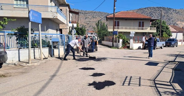 Μικρές παρεμβάσεις σε εσωτερικά δίκτυα χωριών του Δήμου Λεβαδέων μεχρι να έρθουν έργα οδοποιίας