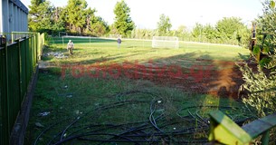 Ξεκίνησαν σήμερα οι εργασίας για το γήπεδο μπάσκετ «μπαλόνι» στη Θήβα Ξεκίνησαν σήμερα οι εργασίας για το γήπεδο μπάσκετ «μπαλόνι» στη Θήβα