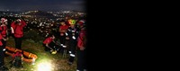 Λιβαδειά: Νυχτερινή άσκηση ορεινής διάσωσης με 10 εθελοντές και τη συνδρομή drone